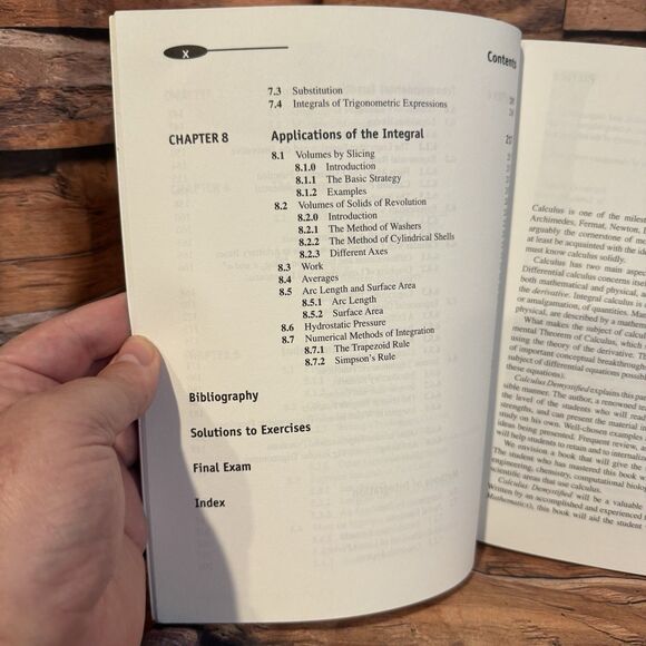 Calculus DeMYSTiFieD Self-Teaching Guide Steven Krantz Math Textbook Learn Easy - Picture 10 of 10